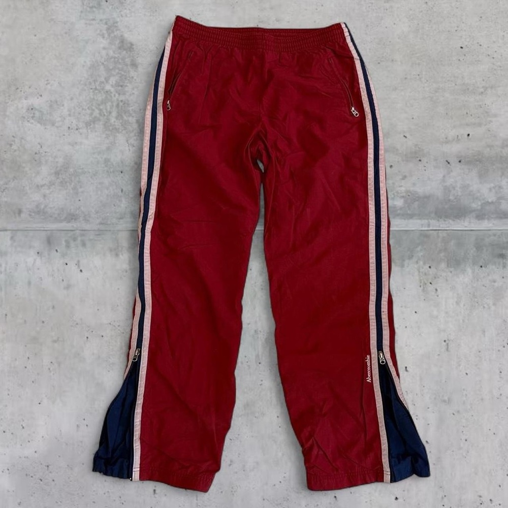 Britney Spears Abercrombie Track Pants Flare Zipper Leg Y2K 90’s VINTAGE - Picture 4 of 10